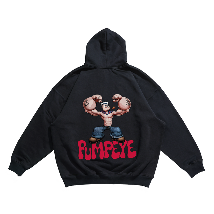 Pumpeye - Oversize Hoodie Backprint