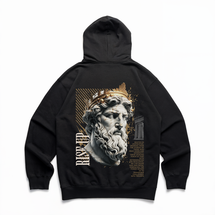 Rise Up - Premium Hoodie Backprint