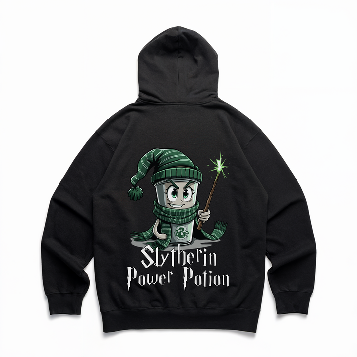 Slytherin Power Potion - Premium Hoodie Backprint