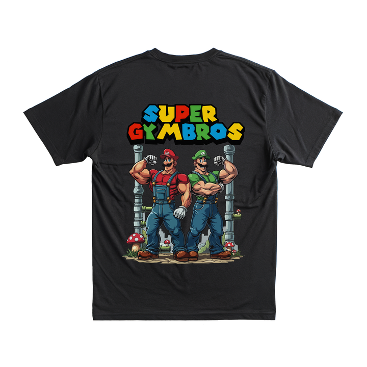 Super Gymbros - Premium Shirt Backprint