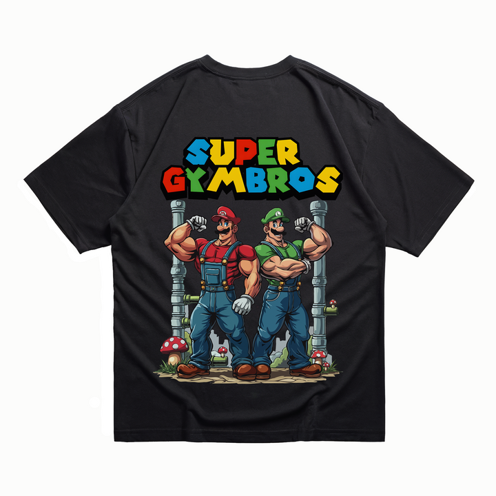 Super Gymbros - Oversize Shirt Backprint