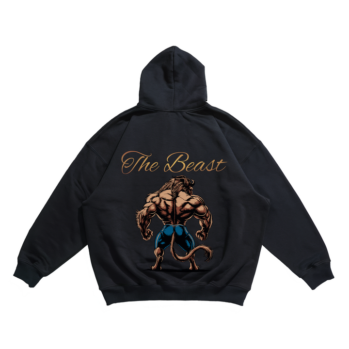The Beast - Oversize Hoodie Backprint