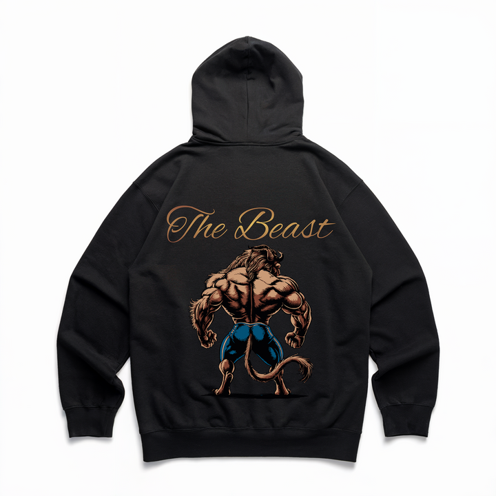 The Beast - Premium Hoodie Backprint