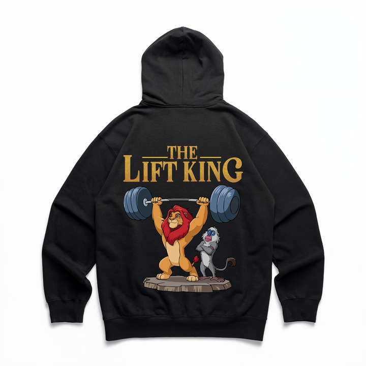 The Lift King - Premium Hoodie Backprint