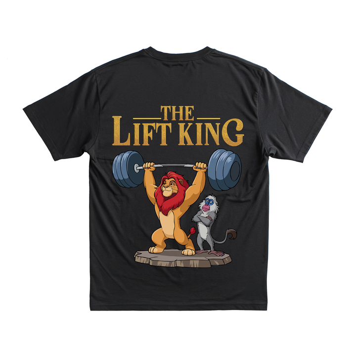 The Lift King - Premium Shirt Backprint