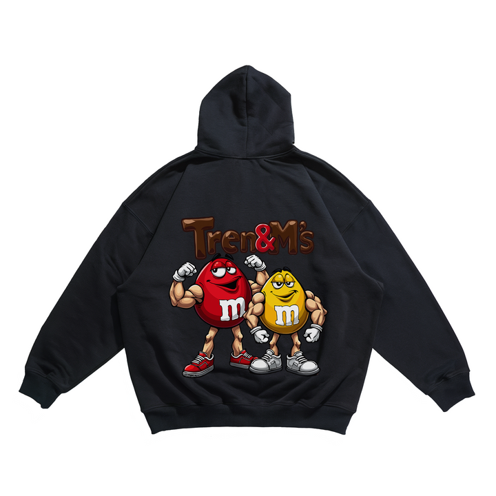 Tren&M´s - Oversize Hoodie Backprint